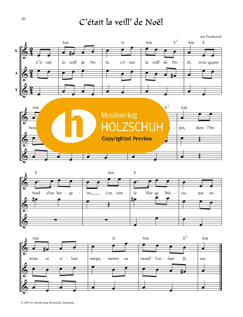 Cétait la veill de Noël